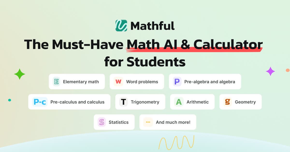 Screenshot of Mathful website