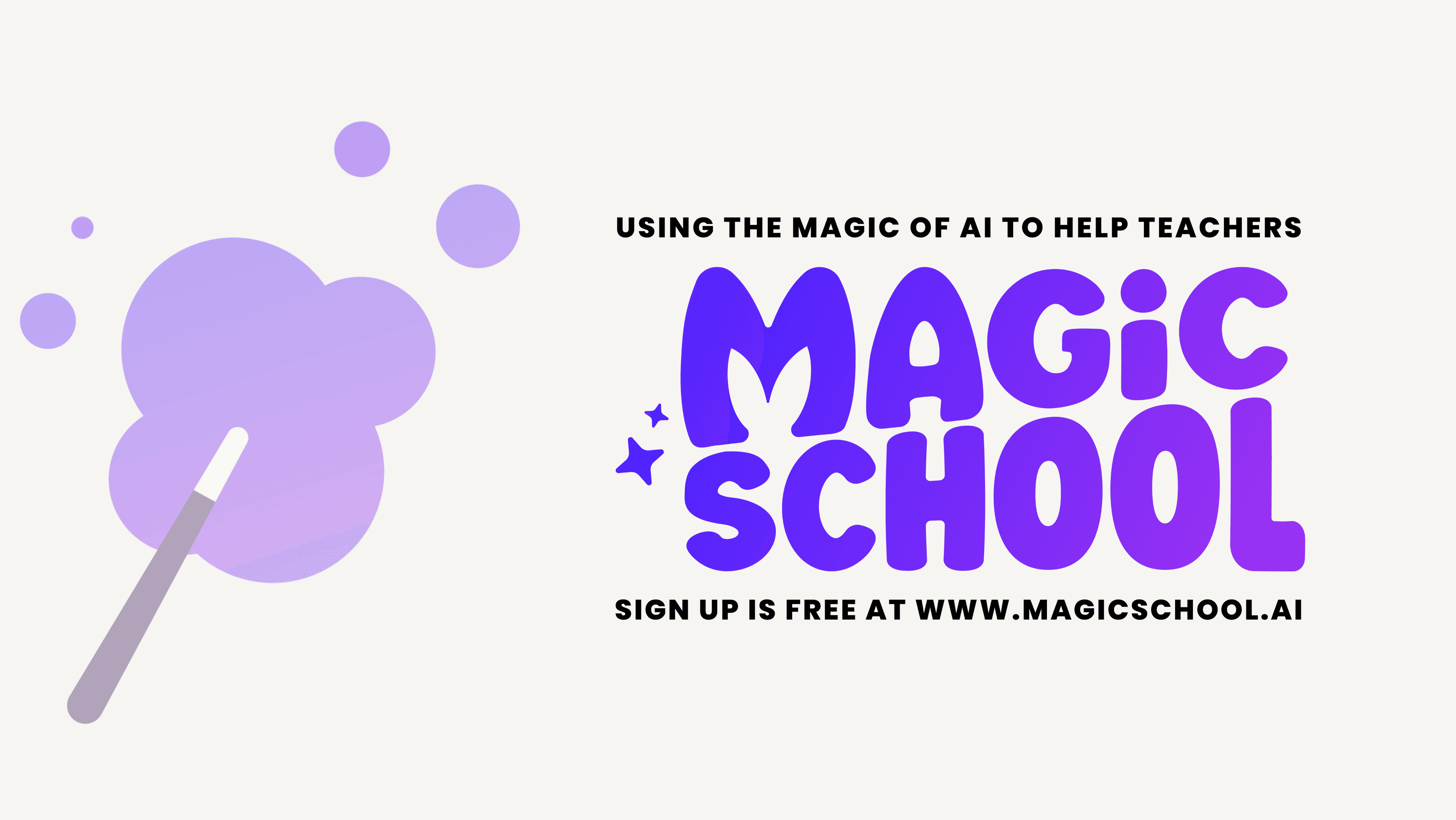 Screenshot of MagicSchool AI website