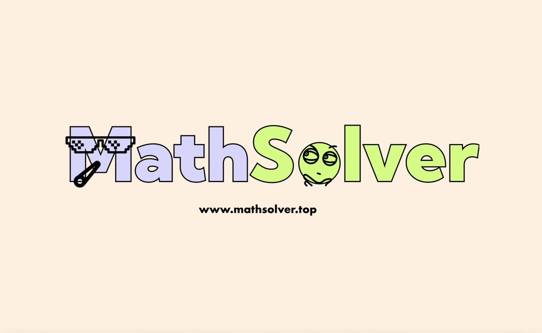 Screenshot of MathSolver.top website