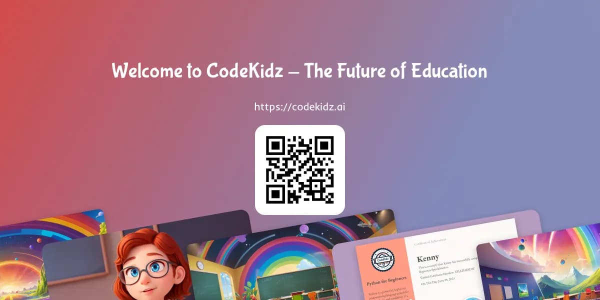 Screenshot of CodeKidz website